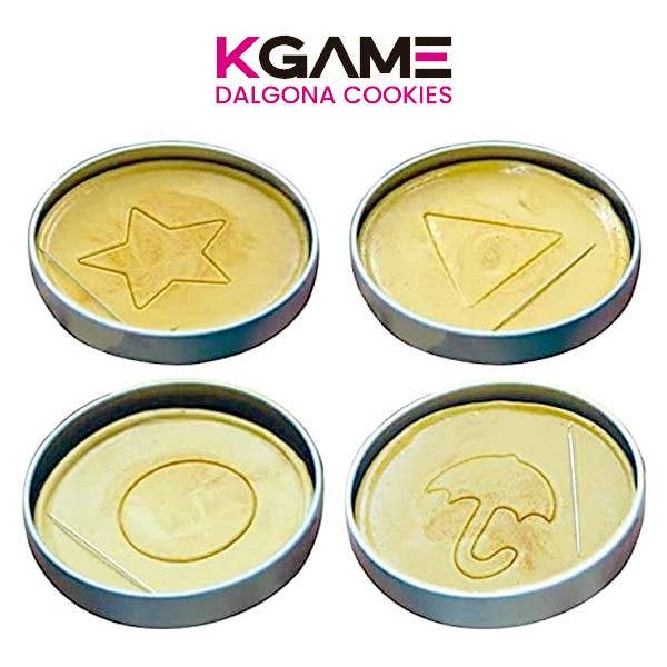KGAME - Dalgona Cookie Tin (2 Cookies) - Squid Game: Season 2
