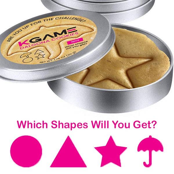 KGAME - Dalgona Cookie Tin (2 Cookies) - Squid Game: Season 2