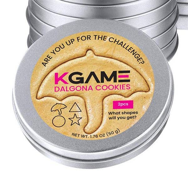 KGAME - Dalgona Cookie Tin (2 Cookies) - Squid Game: Season 2