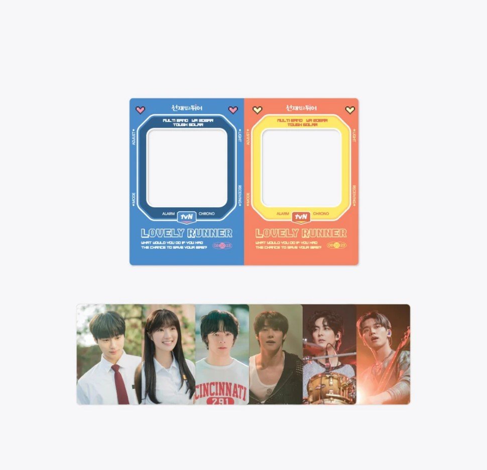 LOVELY RUNNER - POP UP STORE OFFICIAL MD PHOTOCARD & MINI L-HOLDER SET