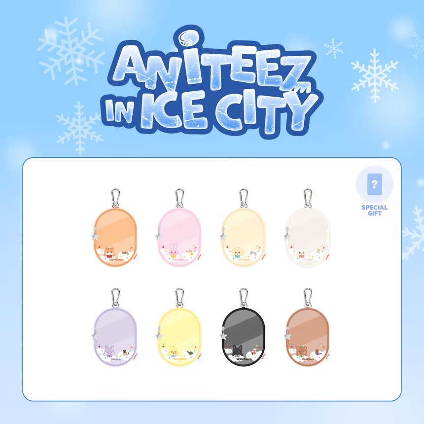 ATEEZ - ATEEZ X ANITEEZ IN ICE CITY OFFICIAL MD PVC POUCH KOREA VER-SQ8338557