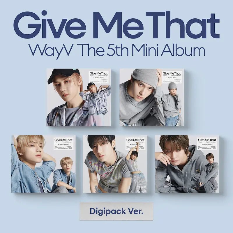 WAYV - 5TH MINI ALBUM - GIVE ME THAT (DIGIPACK VER.)-SQ1601204
