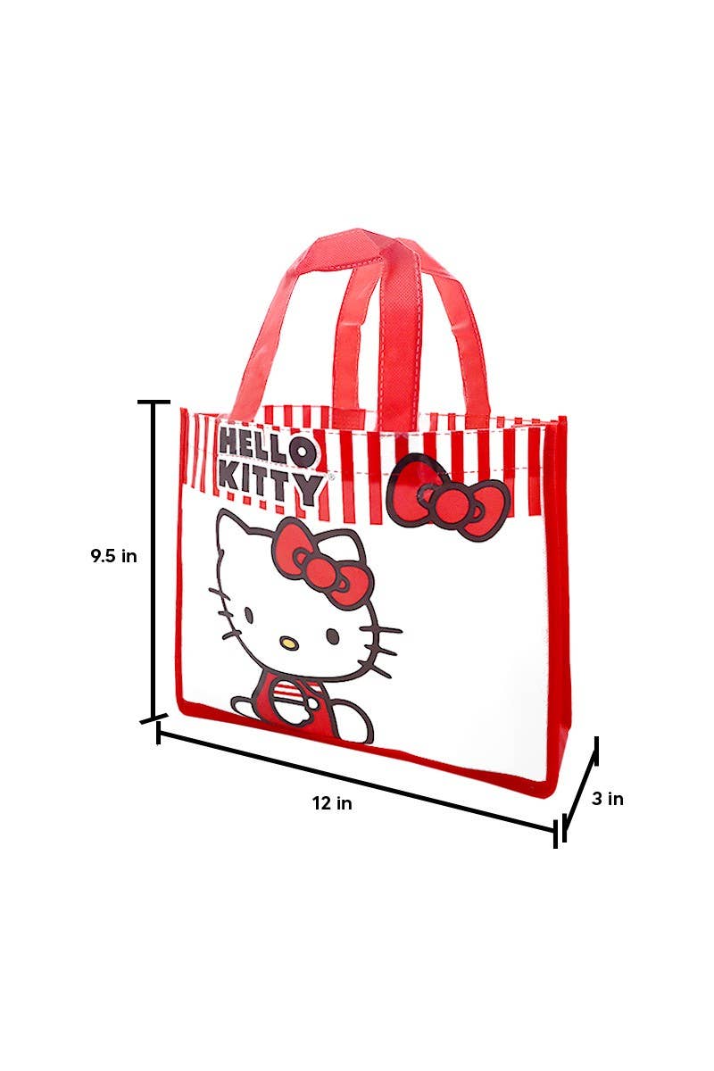 UPD MHKT - Hello Kitty Medium Eco Friendly Red Tote Bag