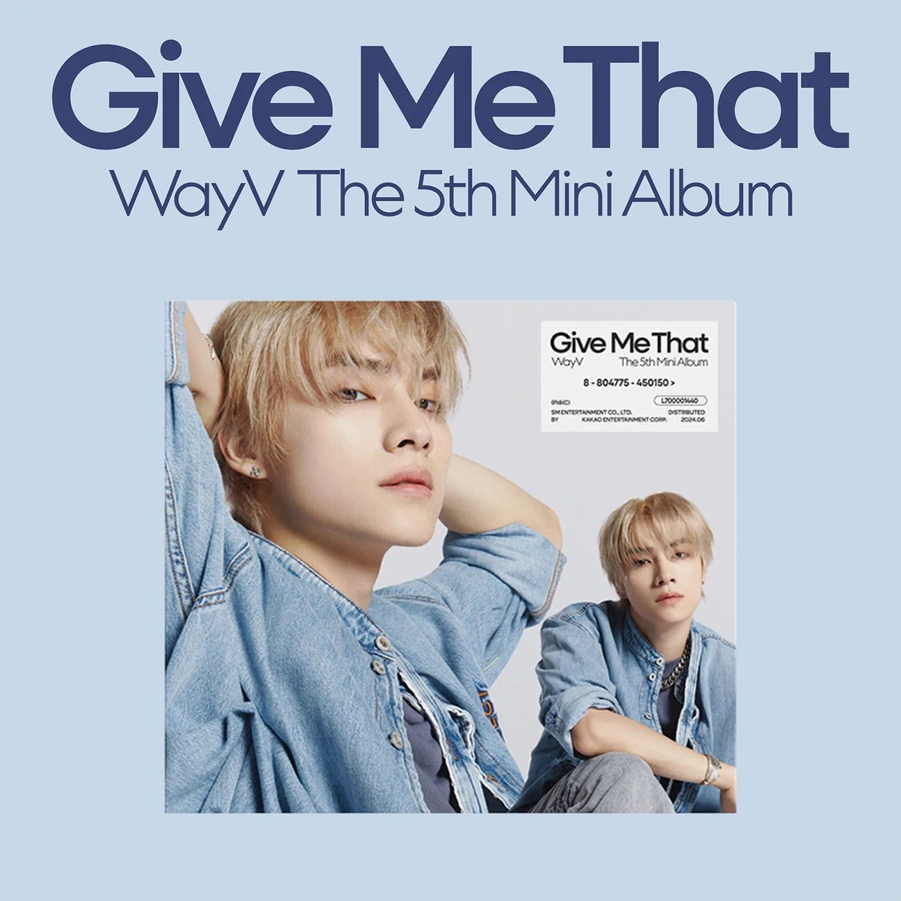 WAYV - 5TH MINI ALBUM - GIVE ME THAT (DIGIPACK VER.)-SQ1601204