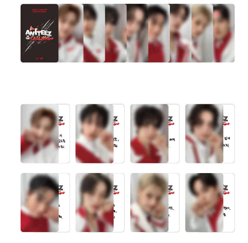 [ATEEZ x ANITEEZ in the CALLING] POP UP OFFICIAL MD - TRADING CARD PACK