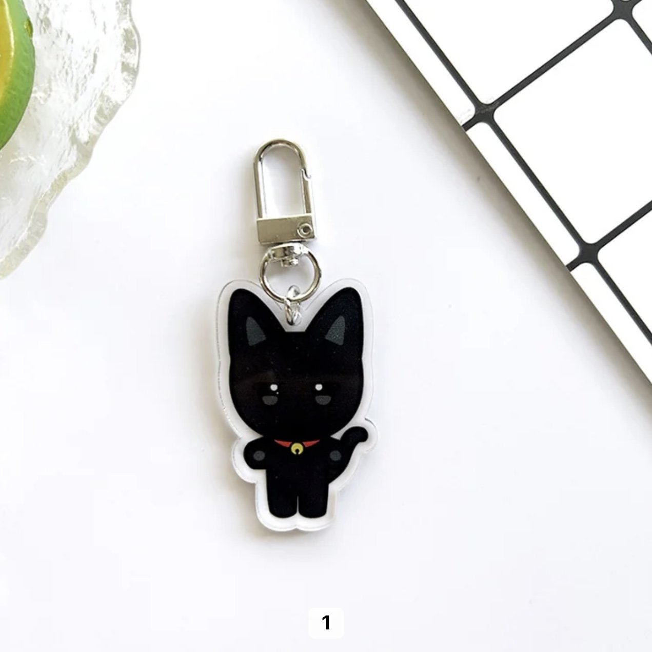 [FAN MADE] ATEEZ x ANITEEZ - Acrylic Animal Key Charm (by member)-SQ1241030
