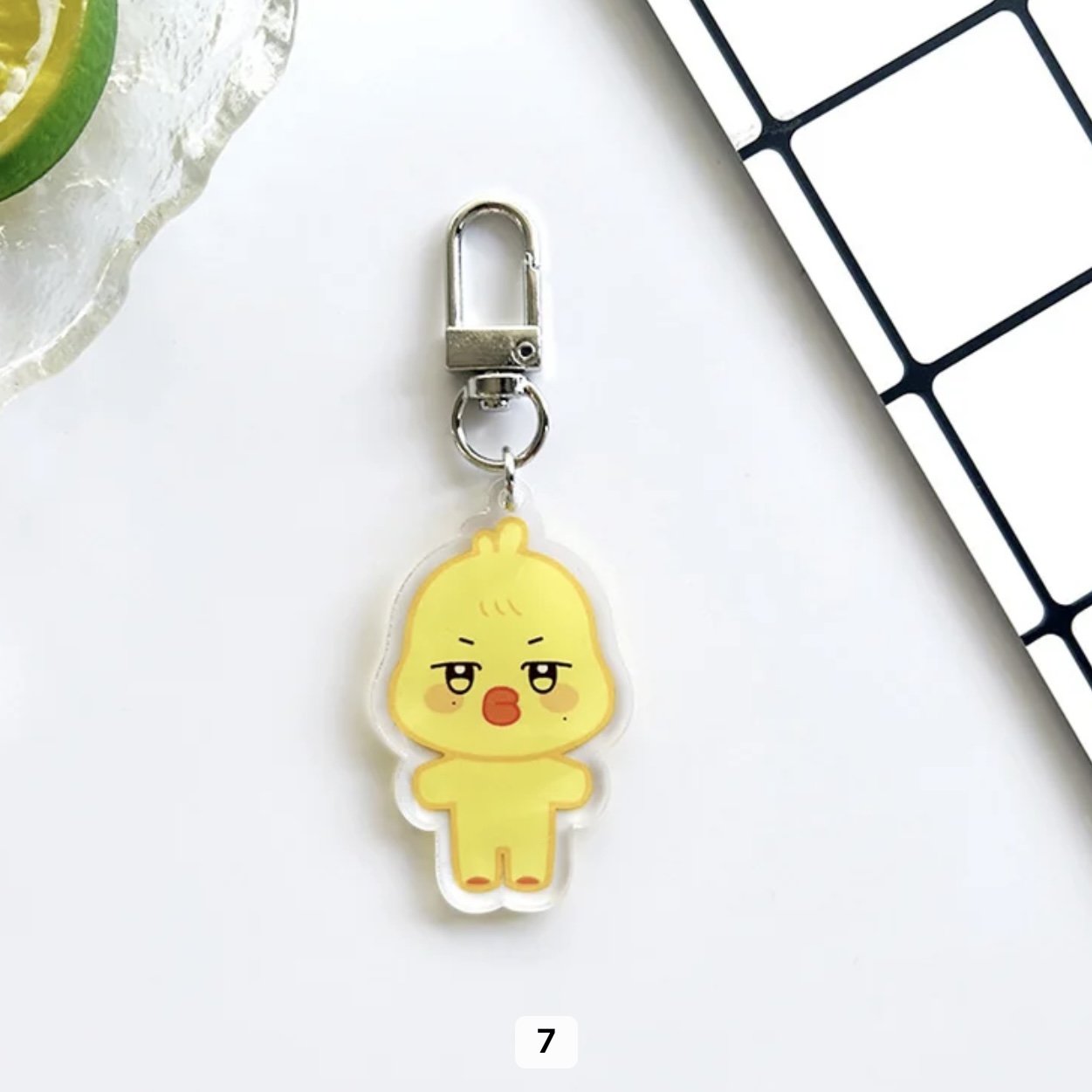 [FAN MADE] ATEEZ x ANITEEZ - Acrylic Animal Key Charm (by member)-SQ1241030