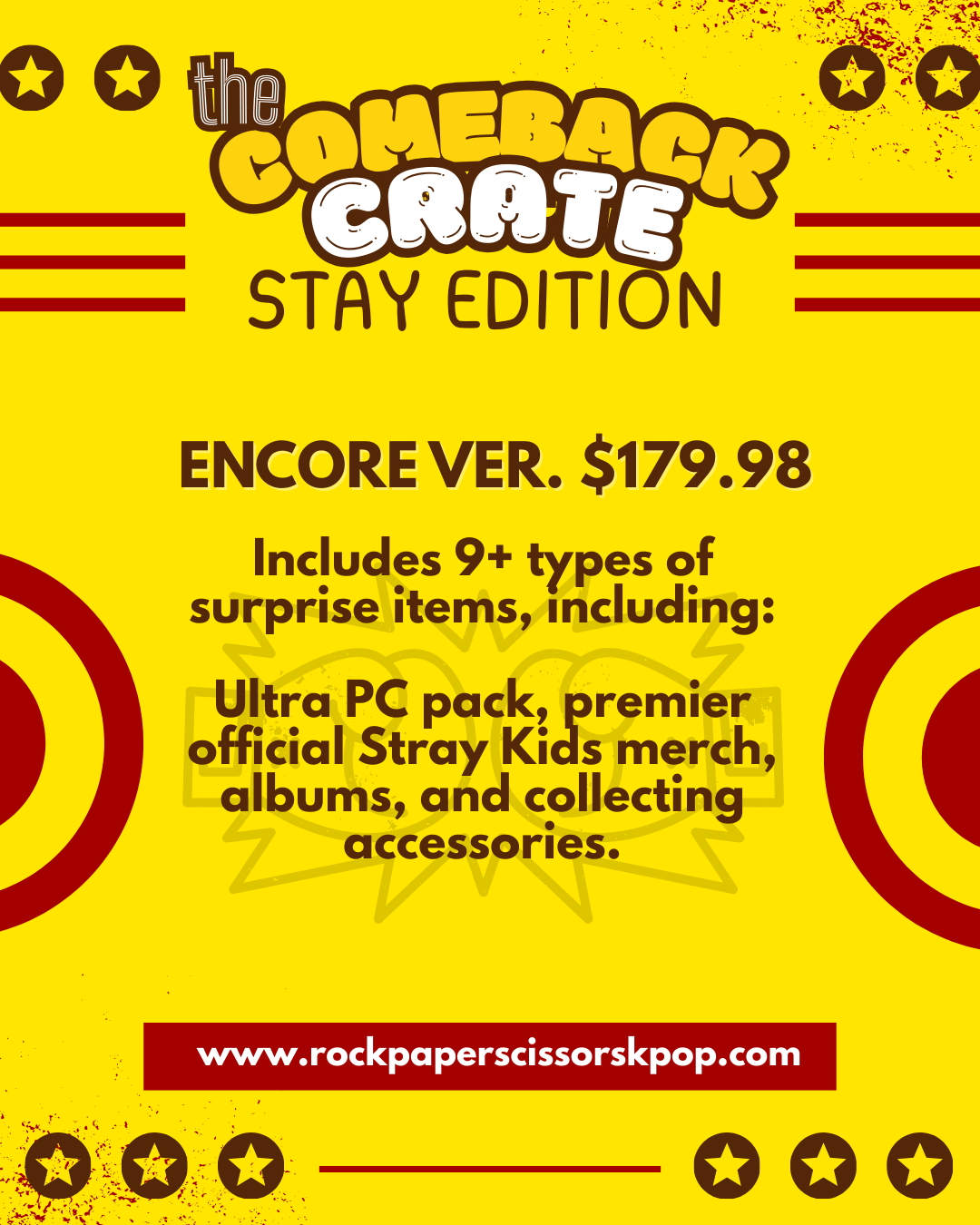 *PREORDER* The Comeback Crate - STRAY KIDS Edition!