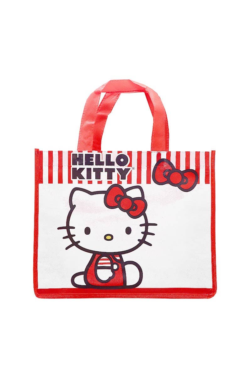UPD MHKT - Hello Kitty Medium Eco Friendly Red Tote Bag