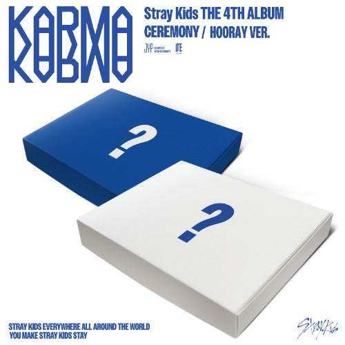 *PREORDER* Stray Kids 4th Full Album [KARMA] (CEREMONY VER / HOORAY Ver.)