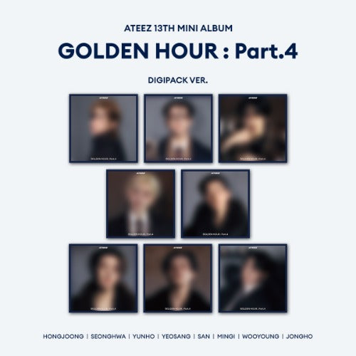 ATEEZ - GOLDEN HOUR : Part.4 [13th Mini Album - Digipack Ver.]