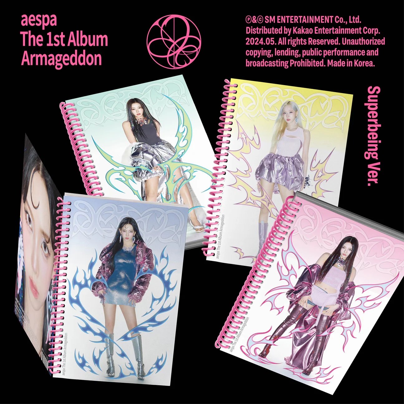 aespa - 1st Full Album [Armageddon] (Superbeing Ver.)-SQ4928769