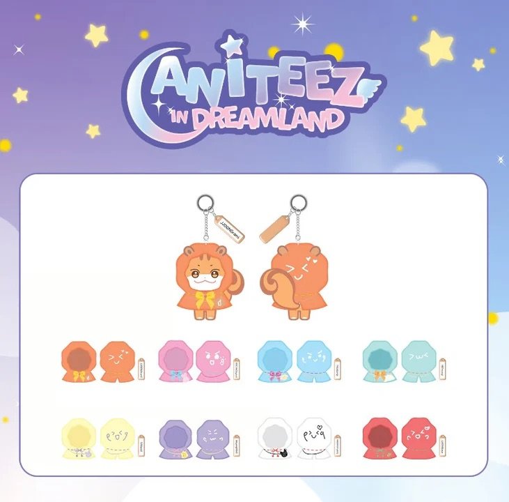*PREORDER* ATEEZ [Aniteez in Dreamland] - OFFICIAL MD Keyring Outfit Wish Cloak-SQ5483167