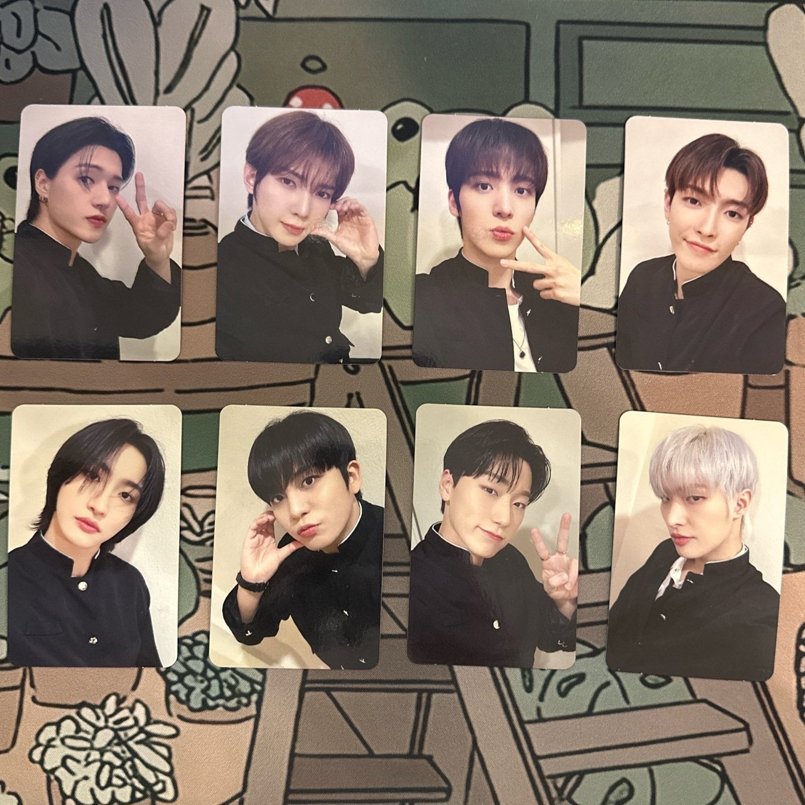 [ATEEZ] Golden Hour - MAKESTAR School Uniform Preorder Benefit Photocard-SQ4042045