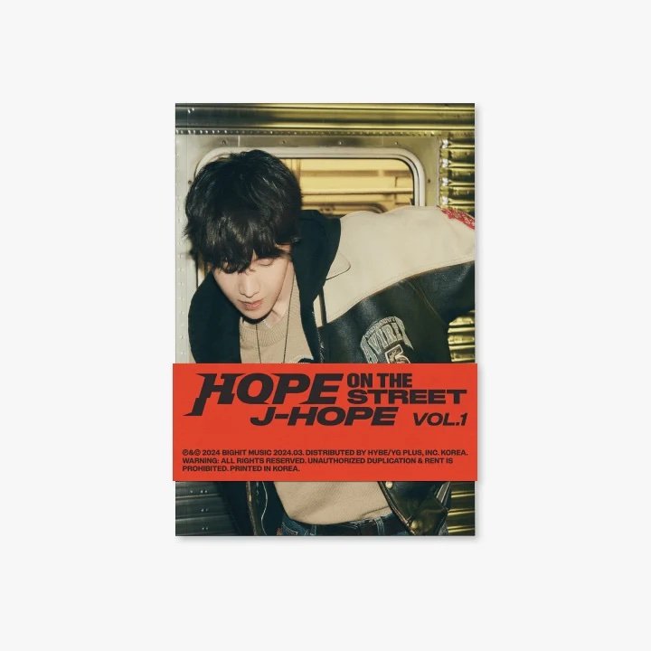 j-hope [HOPE ON THE STREET VOL.1] (Weverse Albums Ver.)