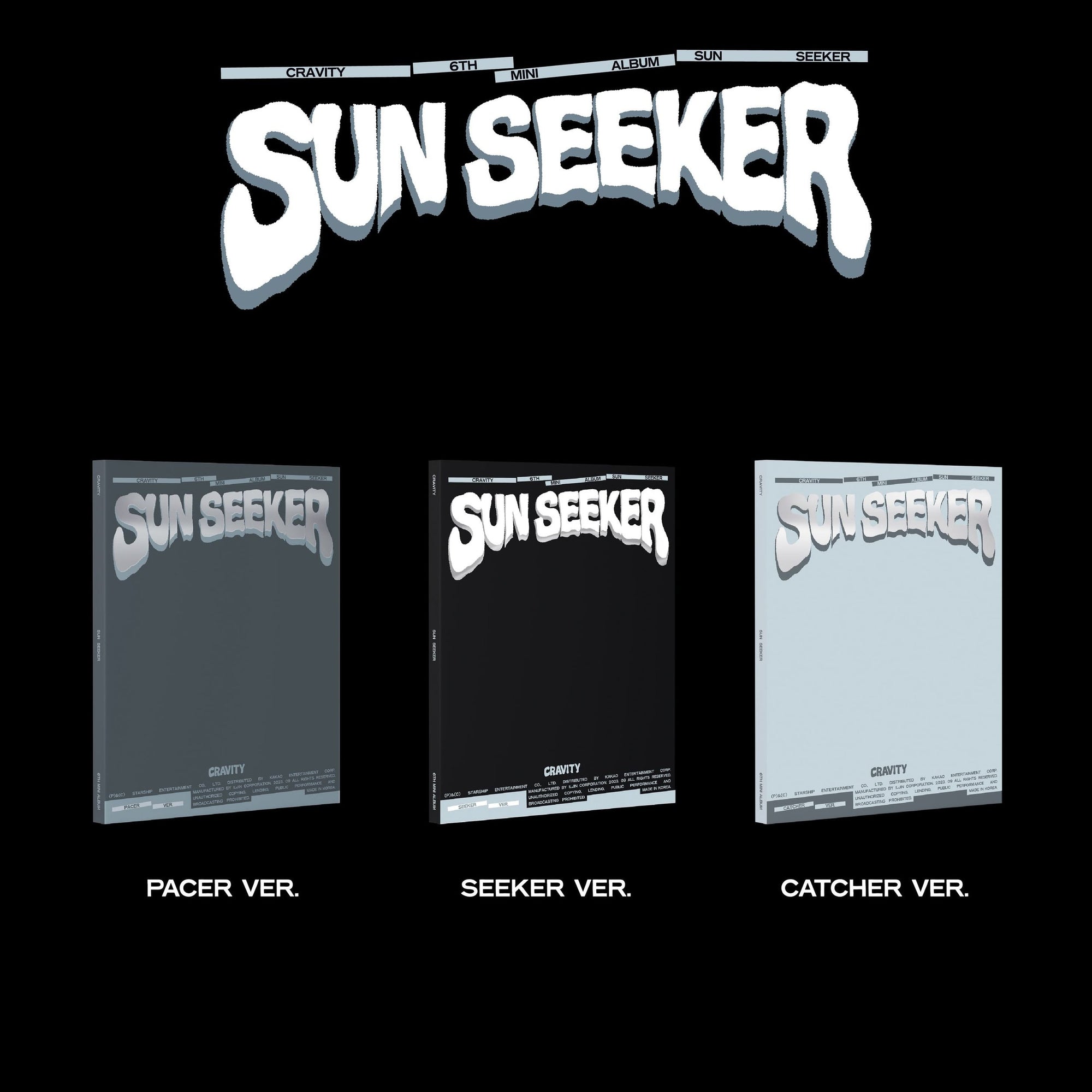 6th Mini Album [SUN SEEKER] (PACER VER. / SEEKER VER./ CATCHER VER.)-SQ4390252