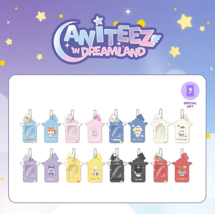 *PREORDER* ATEEZ [Aniteez in Dreamland] - OFFICIAL MD PVC Photocard Holder-SQ6017507