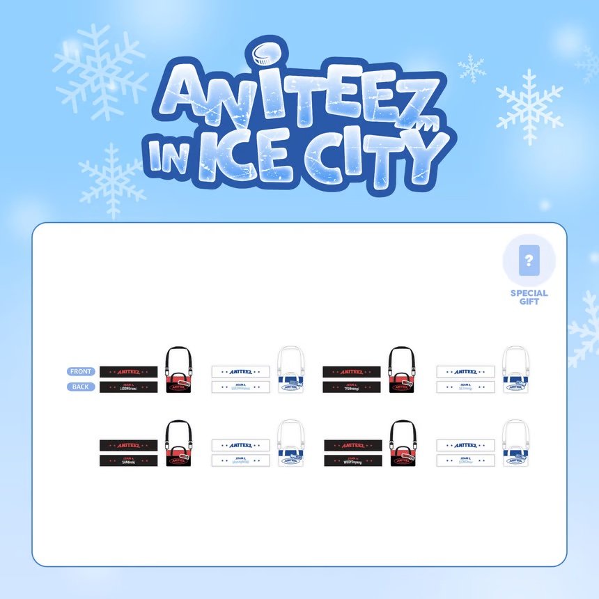 ATEEZ - ATEEZ X ANITEEZ IN ICE CITY OFFICIAL MD HOCKEY CLUB MASCOT SETFIT-SQ6521866