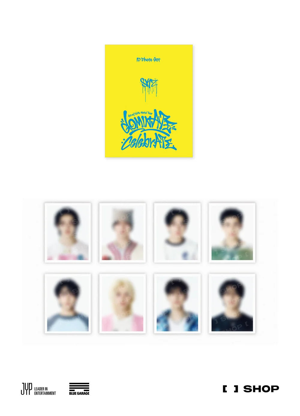 *PREORDER* STRAY KIDS - dominATE : celebrATE WORLD TOUR OFFICIAL MD ID PHOTO SET