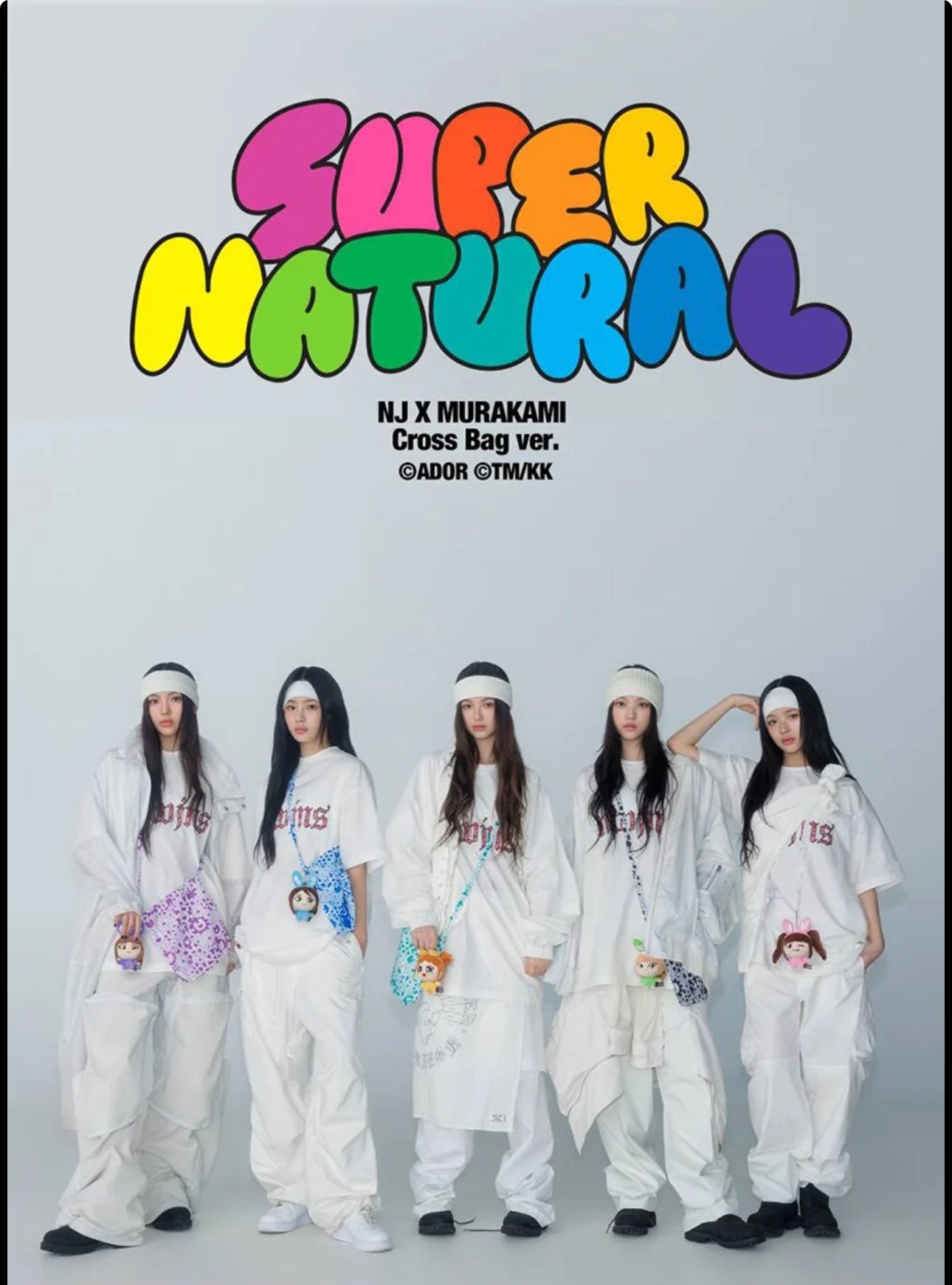 NewJeans - Double Single [Supernatural] (NJ X MURAKAMI Cross Bag Ver.)-SQ5853758