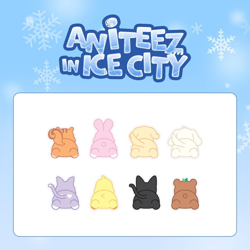 ATEEZ - ATEEZ X ANITEEZ IN ICE CITY OFFICIAL MD MOUSE PAD-SQ8134670