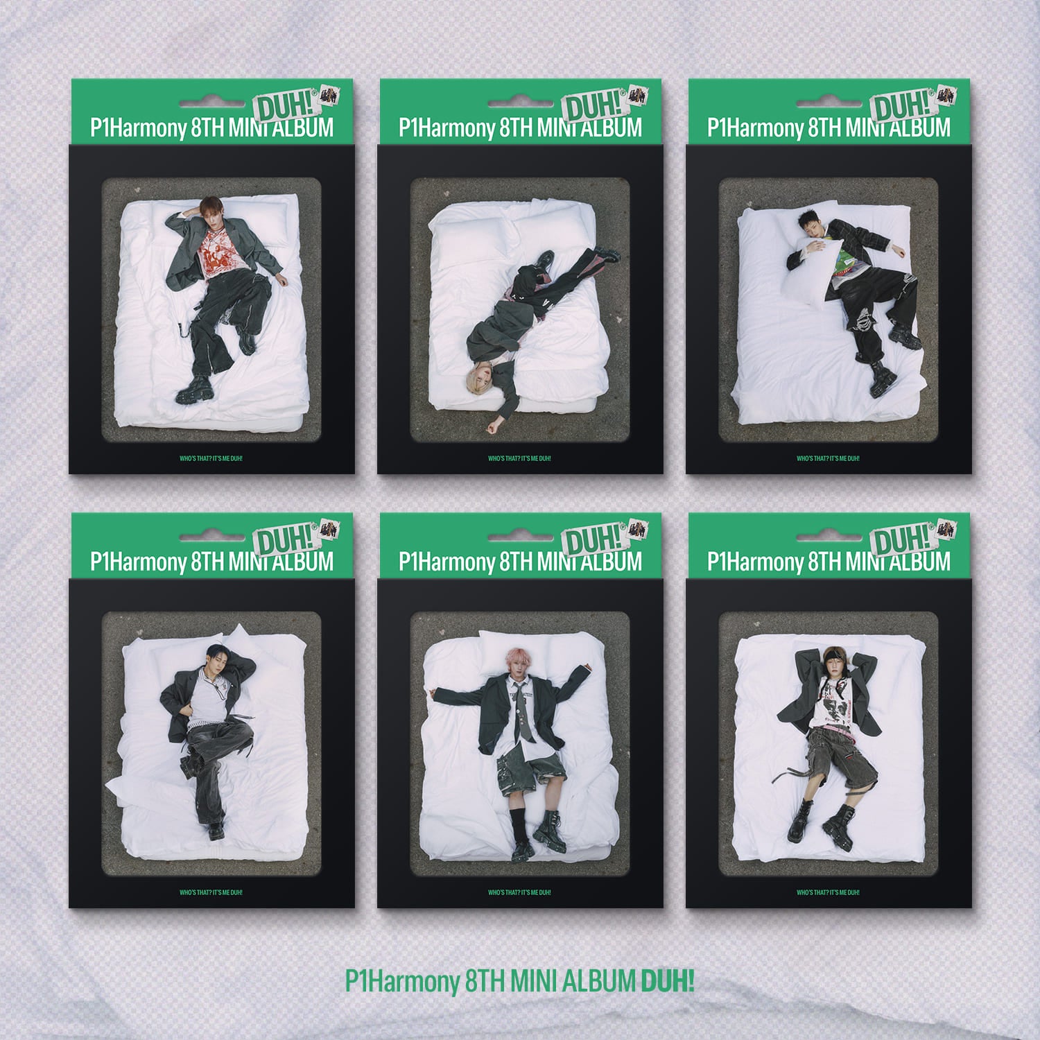 P1Harmony - 8th Mini Album [DUH!] (H Ver.) (Compact Ver.)