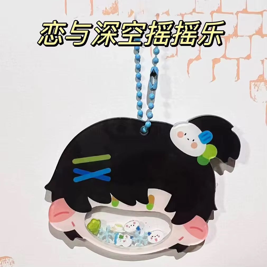 LOVE AND DEEPSPACE Fanmade Character Shaker Key Charm