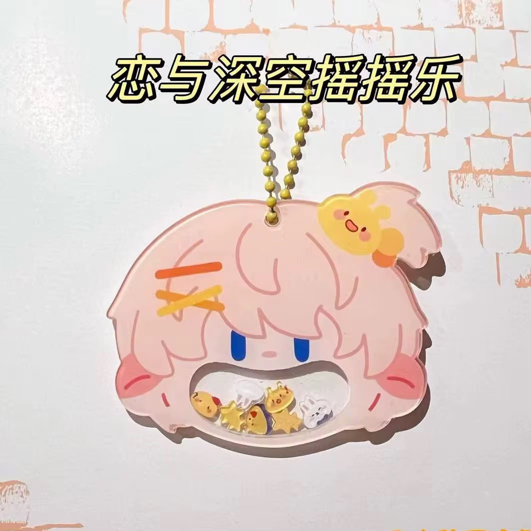 LOVE AND DEEPSPACE Fanmade Character Shaker Key Charm