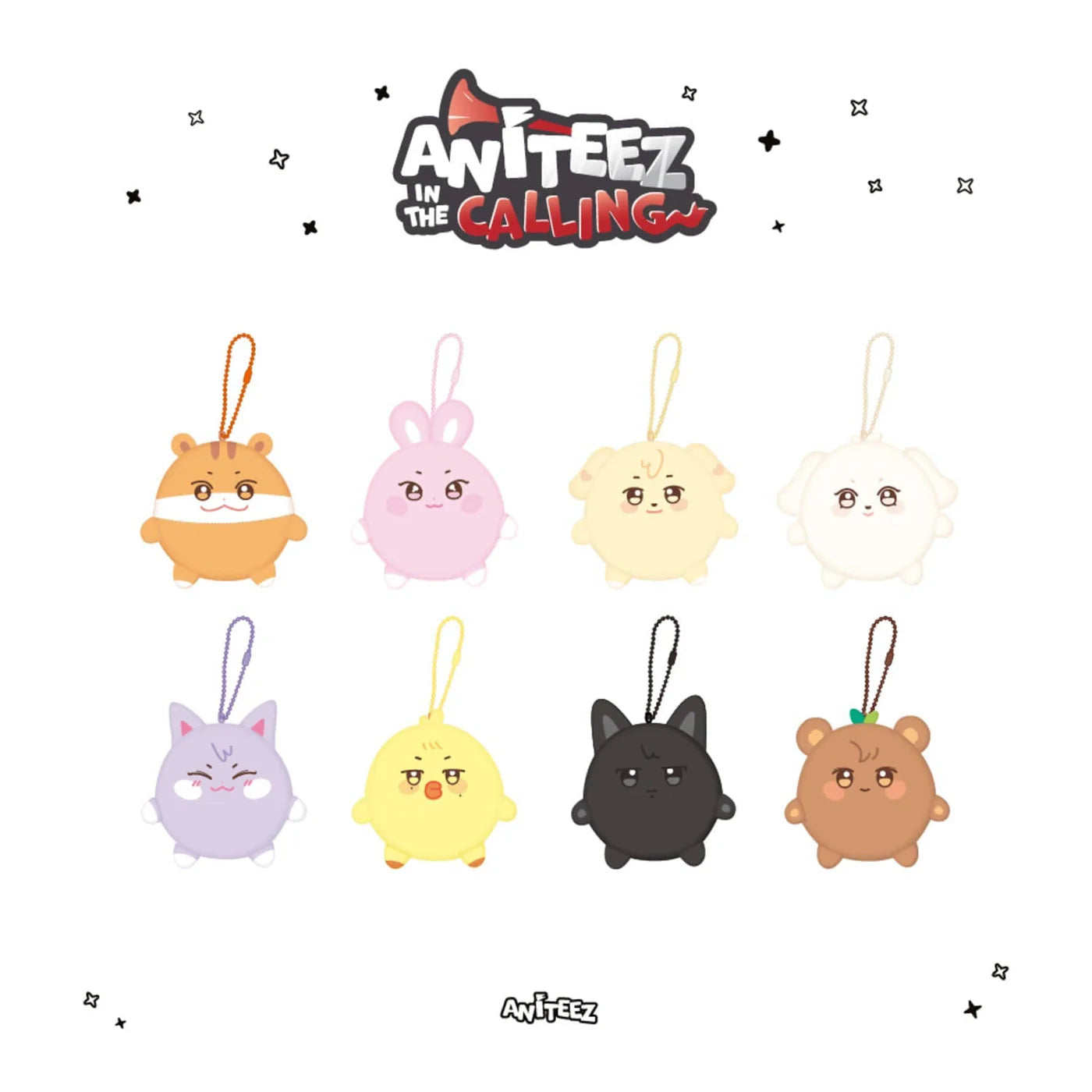 [ATEEZ x ANITEEZ in the CALLING] POP UP OFFICIAL MD - TINY ANITEEZ STRESS BALL