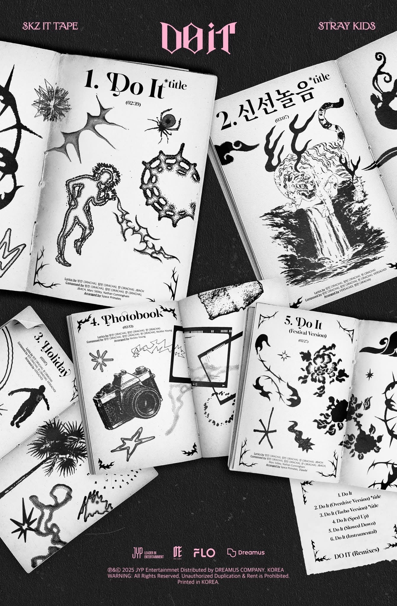 *ALADIN BENEFIT* Stray Kids - SKZ IT TAPE [DO IT] (All Versions)