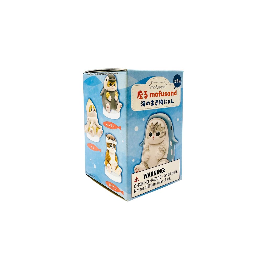 Kitan Club: Mofusand Sitting Aquarium Cat - 1 Blind Box