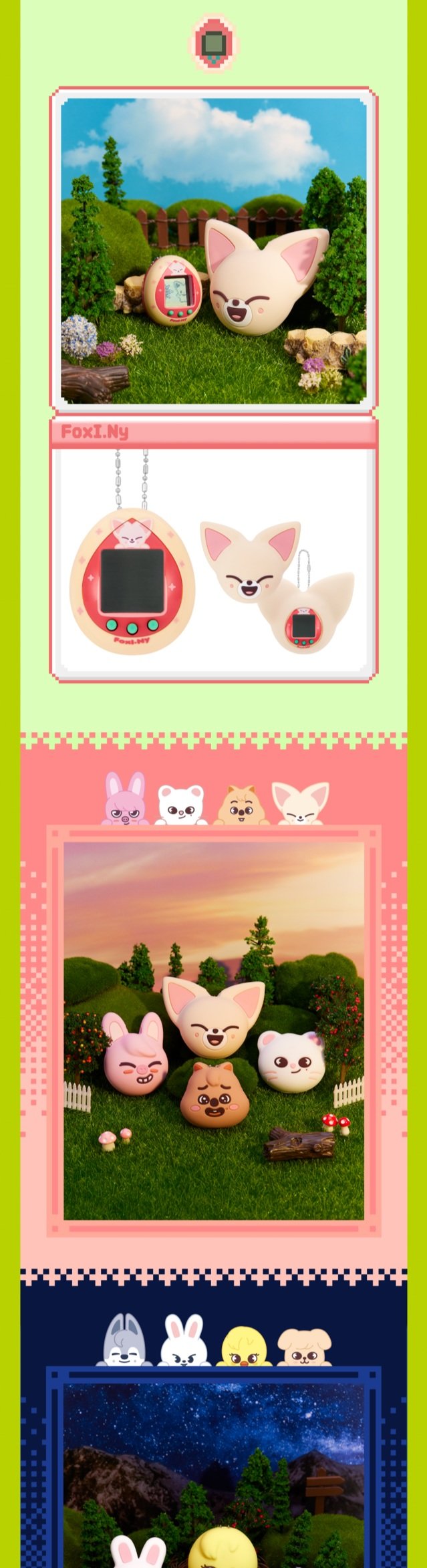 *2nd Preorder* STRAY KIDS - SKZOO X DAMAGOTCHI Official MD Tamagotchi & Case Set-SQ2460218
