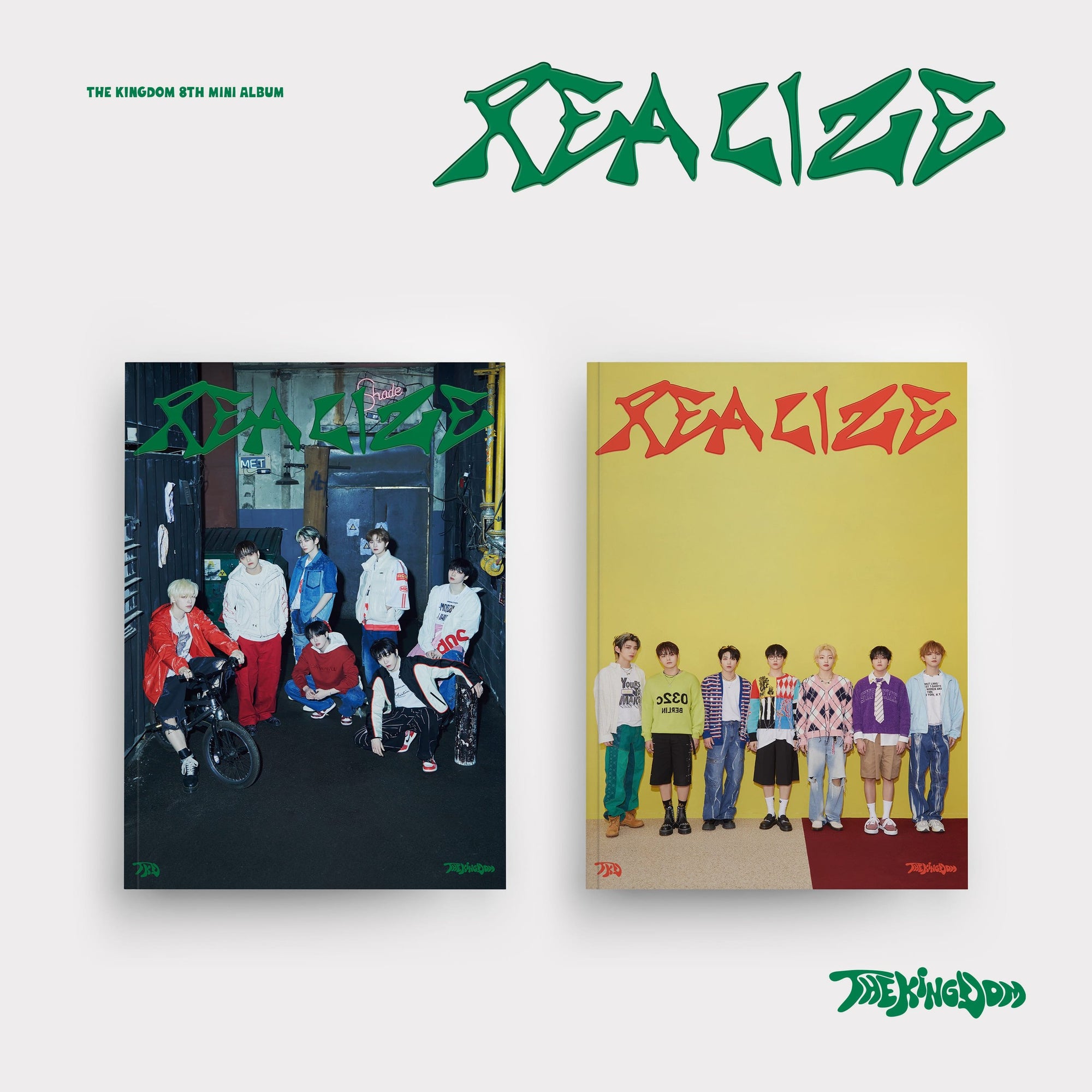 The KingDom - 8th Mini Album [REALIZE] (Freedom Ver. / Energy Ver.)-SQ3615377