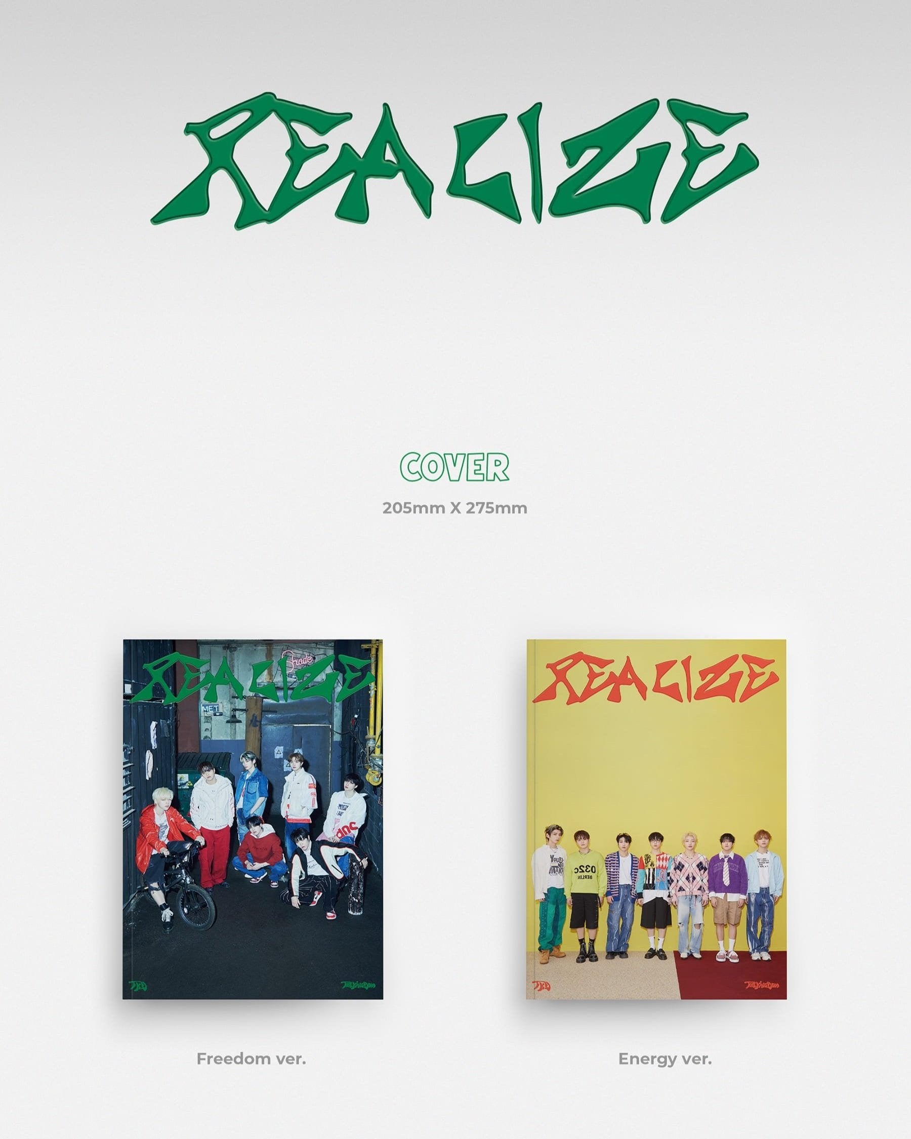 The KingDom - 8th Mini Album [REALIZE] (Freedom Ver. / Energy Ver.)-SQ3615377