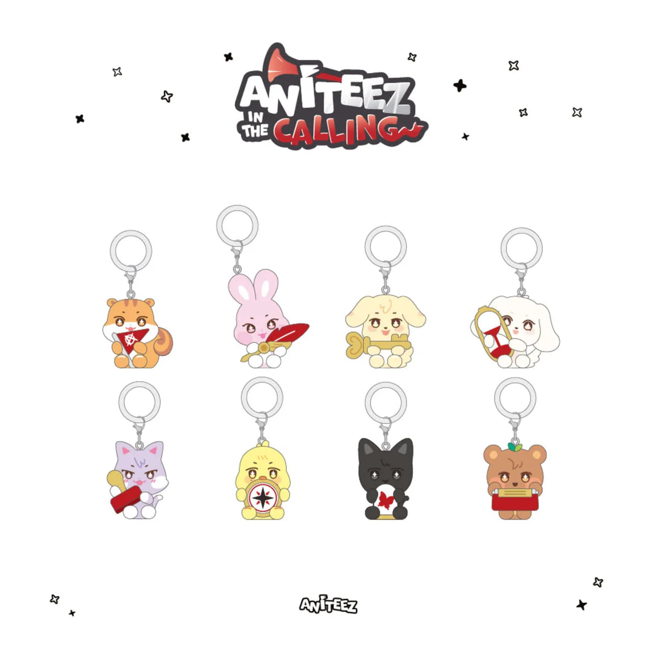 [ATEEZ x ANITEEZ in the CALLING] POP UP OFFICIAL MD - MARKING MASCOT CHARM