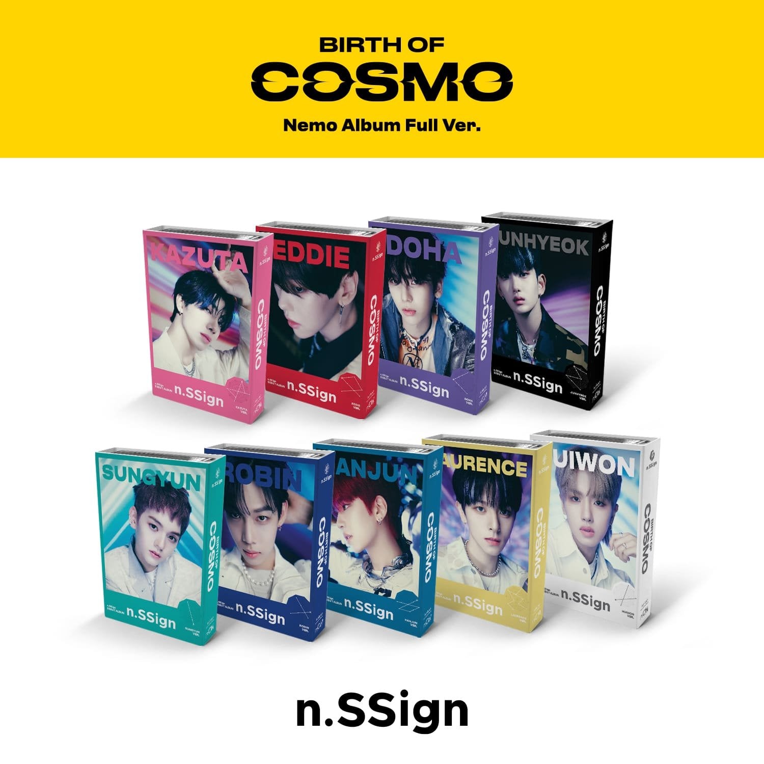 [n.SSign] Debut Album: Birth of Cosmo [Nemo Album Full ver.](Limited Edition)-SQ4452116