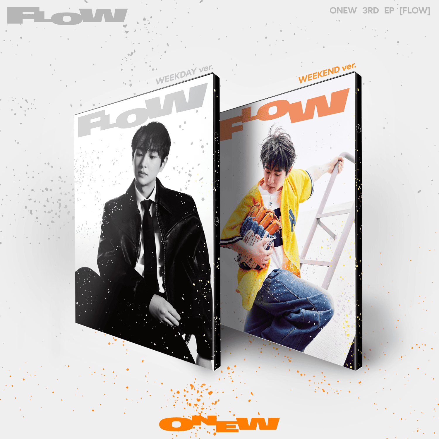 ONEW - 3rd Mini Album [FLOW] (WEEKDAY Ver. / WEEKEND Ver.)-SQ0280433