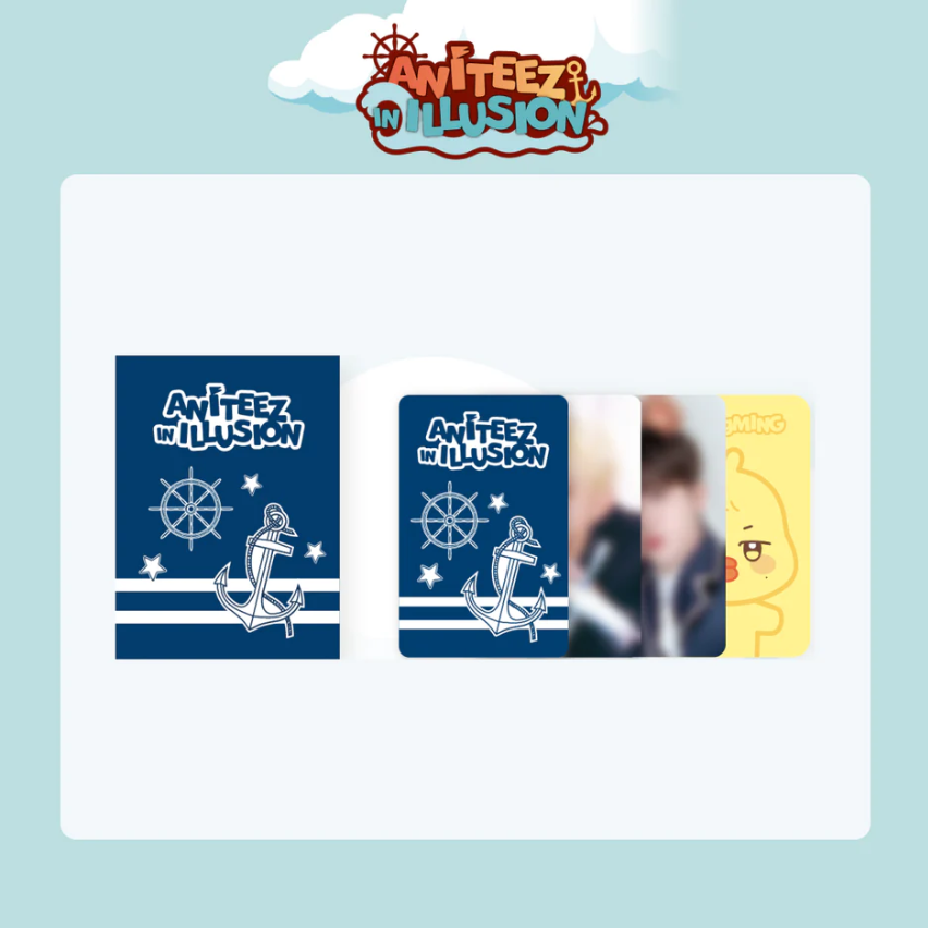 ATEEZ : ANITEEZ IN ILLUSION Goods - ANITEEZ Random Trading Card Set