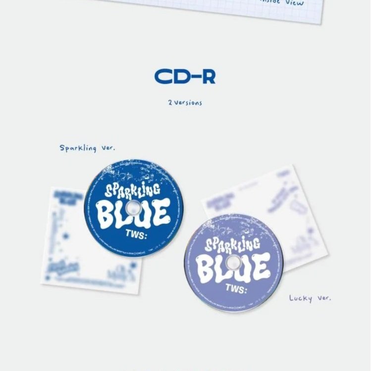 [TWS] 1st Mini Album SPARKLING BLUE (SPARKLING ver. / LUCKY ver. )-SQ5328666