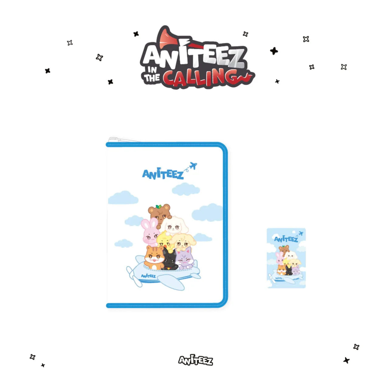 [ATEEZ x ANITEEZ in the CALLING] POP UP OFFICIAL MD - TRAVEL POUCH