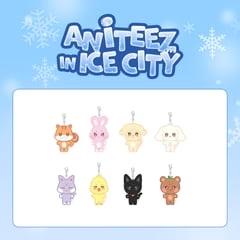 ATEEZ : ANITEEZ  Plush Keyring (Ice City Version)-SQ0368152