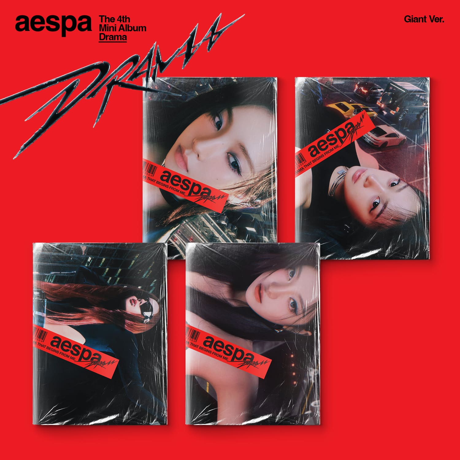 [AESPA] 4th Mini Album DRAMA (Giant Ver)-SQ9367483
