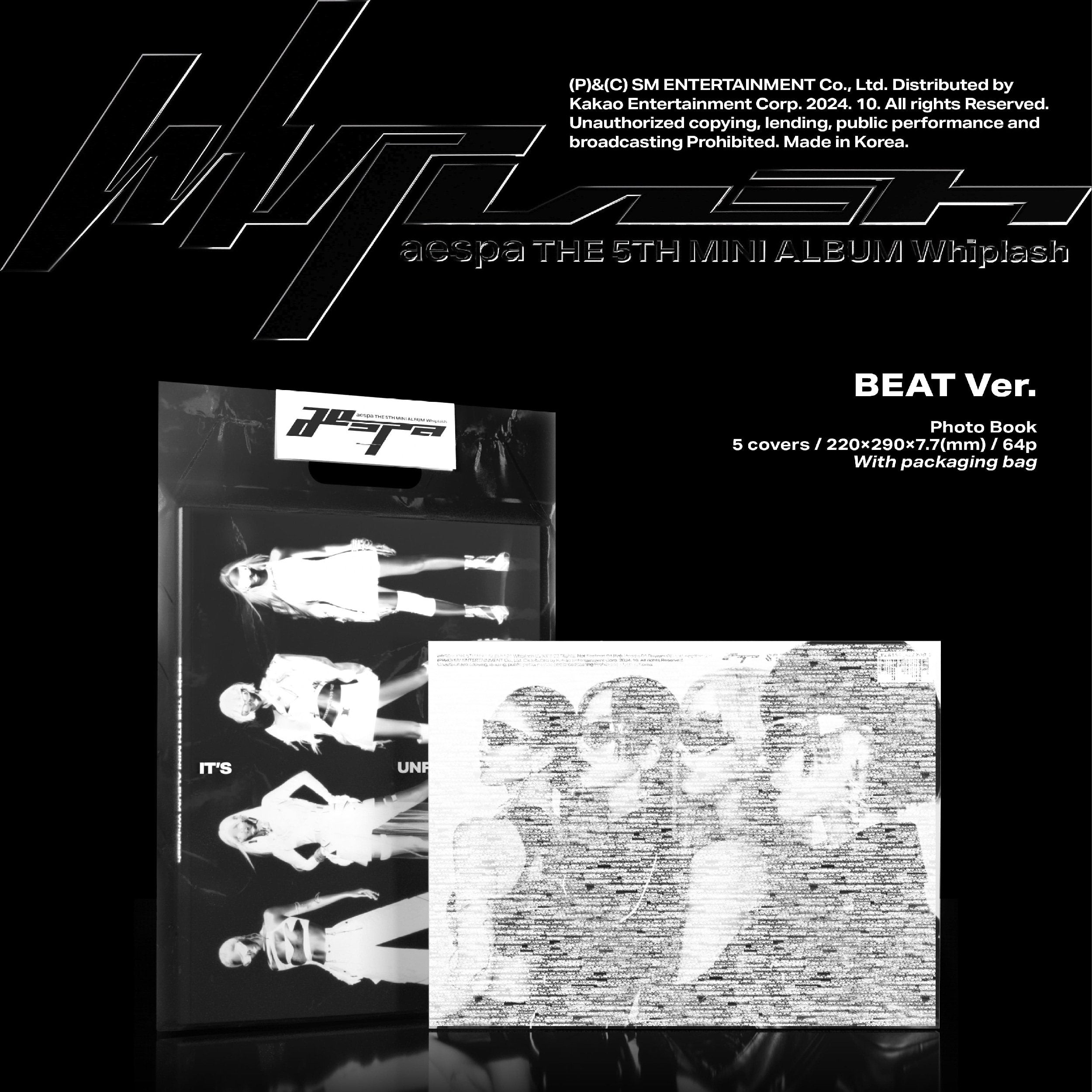 [AESPA] 5th Mini Album [Whiplash] (BEAT Ver.)-SQ0908784