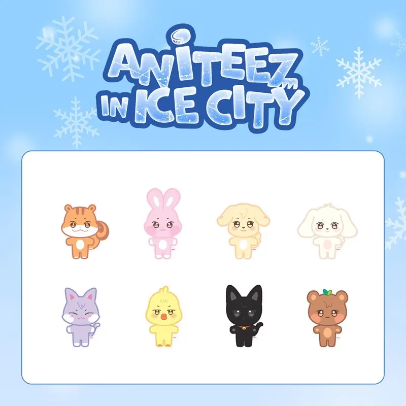 ATEEZ : ANITEEZ Goods - ANITEEZ Plush (Ice City Ver)-SQ1023157