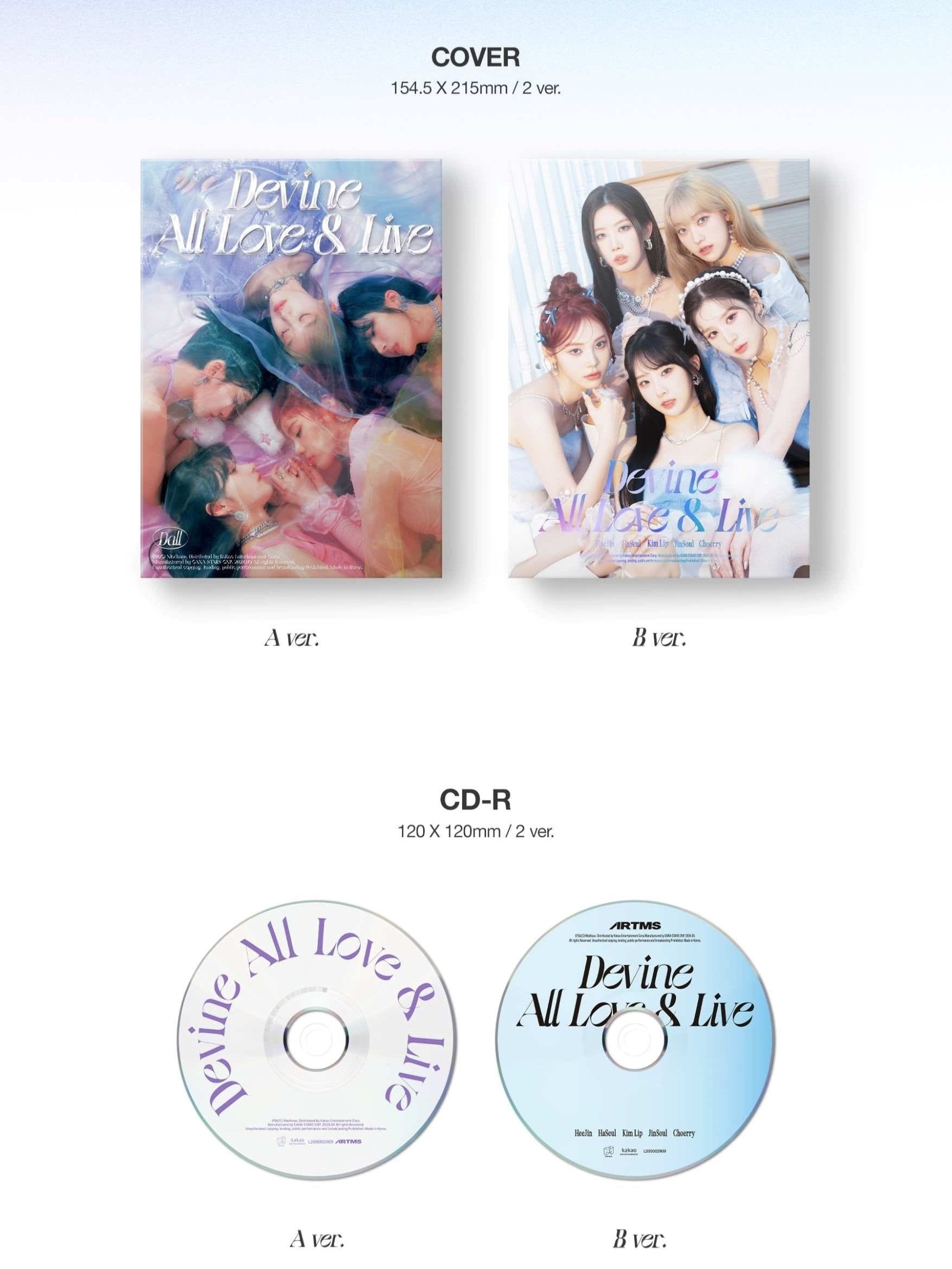 ARTMS - 1st Full Album [DALL] (A Ver. / B Ver.)-SQ3219724
