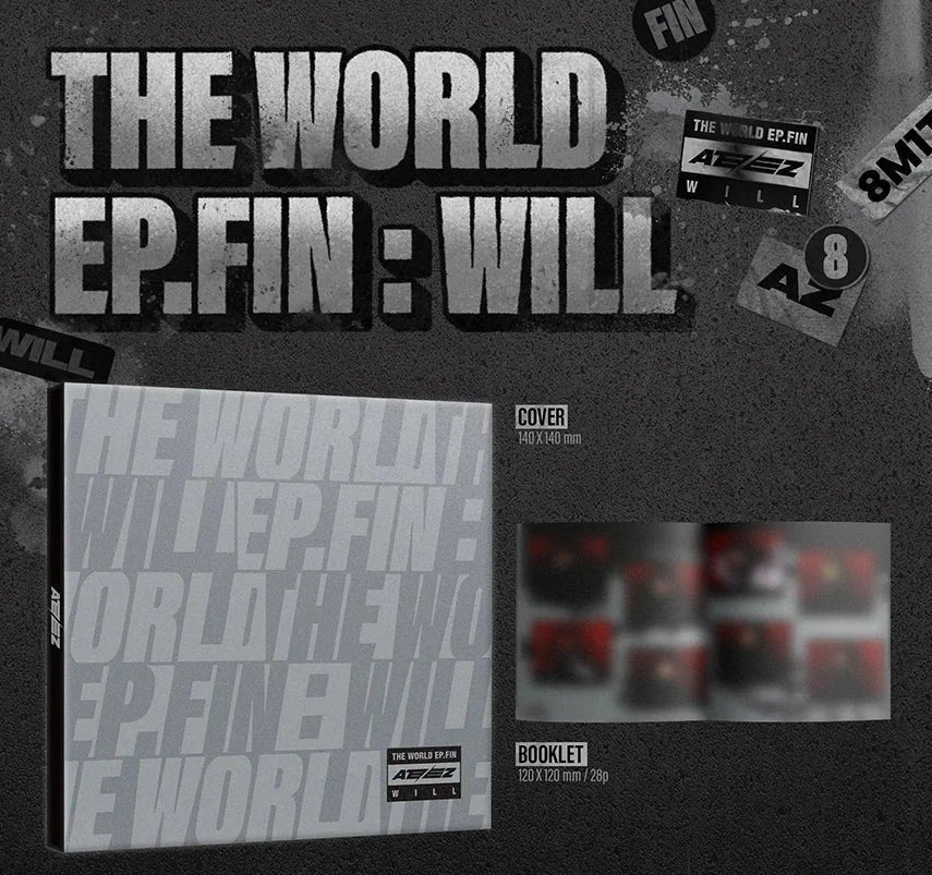 [ATEEZ] The World Ep.Fin: Will (U.S. Distribution Ver) (Digipak Ver.)