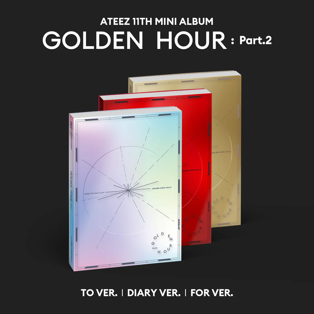 *FROMM POB* ATEEZ - GOLDEN HOUR : PART.2 11TH MINI ALBUM PHOTOBOOK-SQ8113078