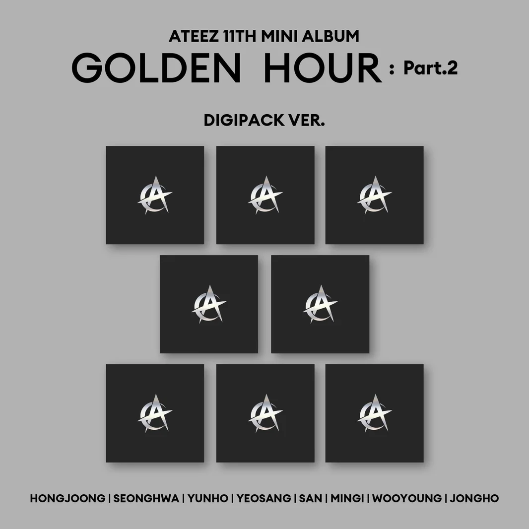 *MINIRECORD BENEFIT* ATEEZ - GOLDEN HOUR : PART.2 11TH MINI ALBUM DIGIPACK-SQ6912235