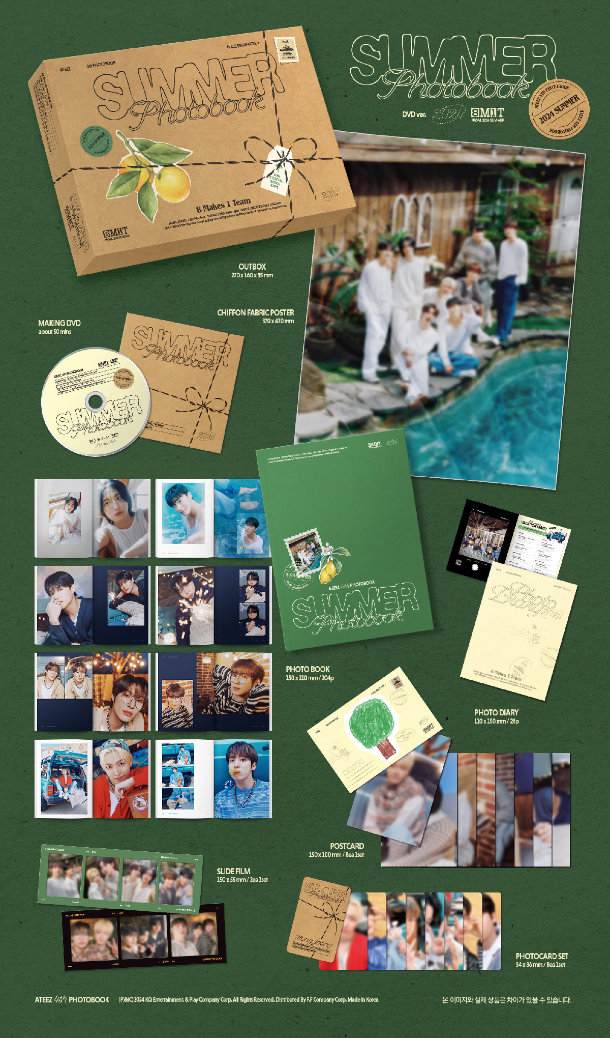 ATEEZ 2024 SUMMER PHOTOBOOK-SQ8653903