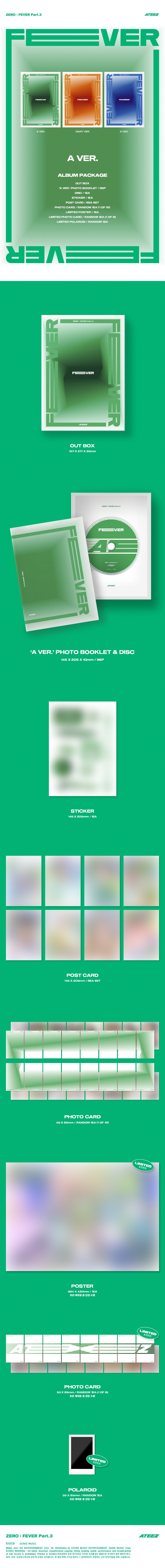 ATEEZ - 7th Mini Album [ZERO : FEVER Part.3]-SQ5647330